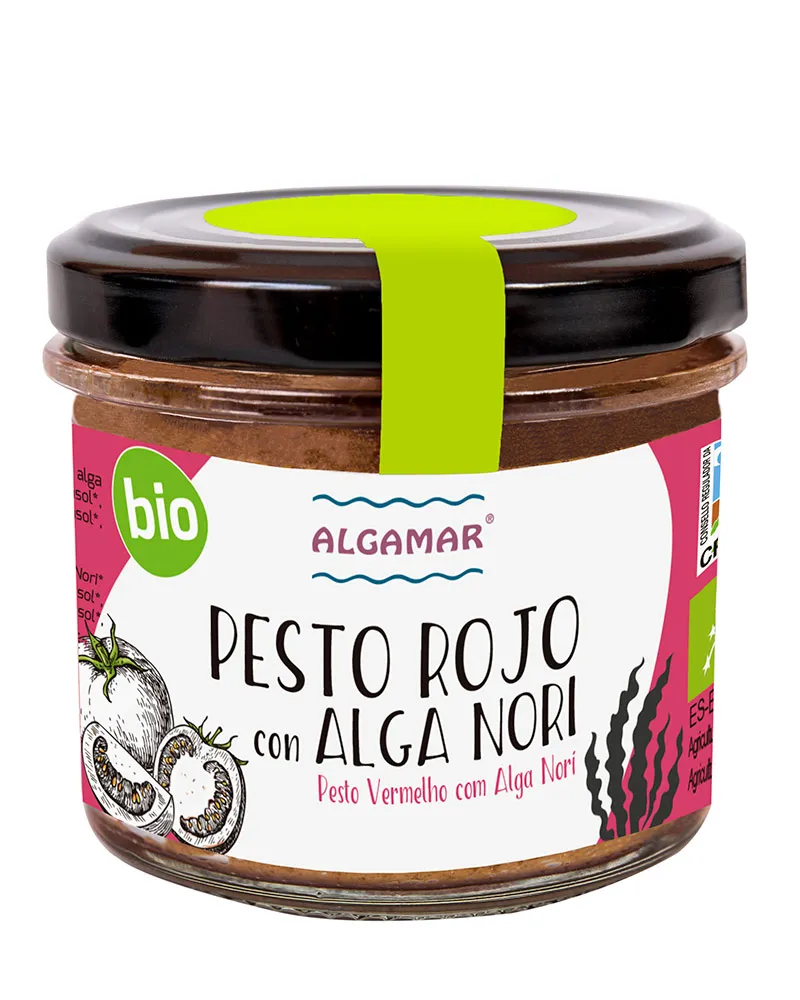 algamar-rotes-pesto-bio-mit-nori-alge-tomate-basilikum image 1