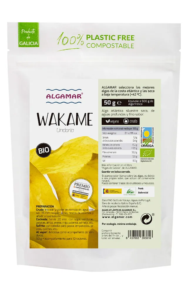algamar-wakame-bio-algen-getrocknet-100-g-calciumreich image 1