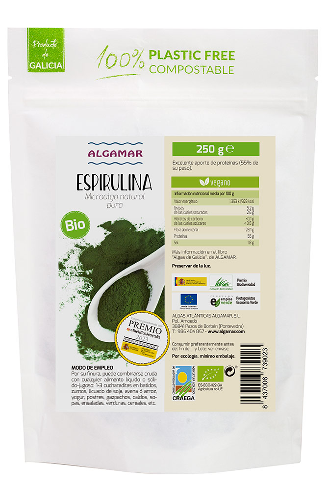 algamar-spirulina-bio-algenpulver-proteinreich-vegan image 1