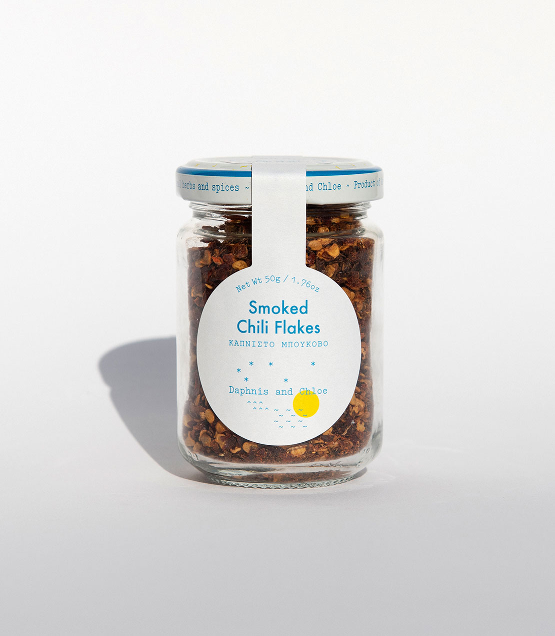 daphnis-and-chloe-smoked-chili-flakes-chiliflocken-glas-mild image 1
