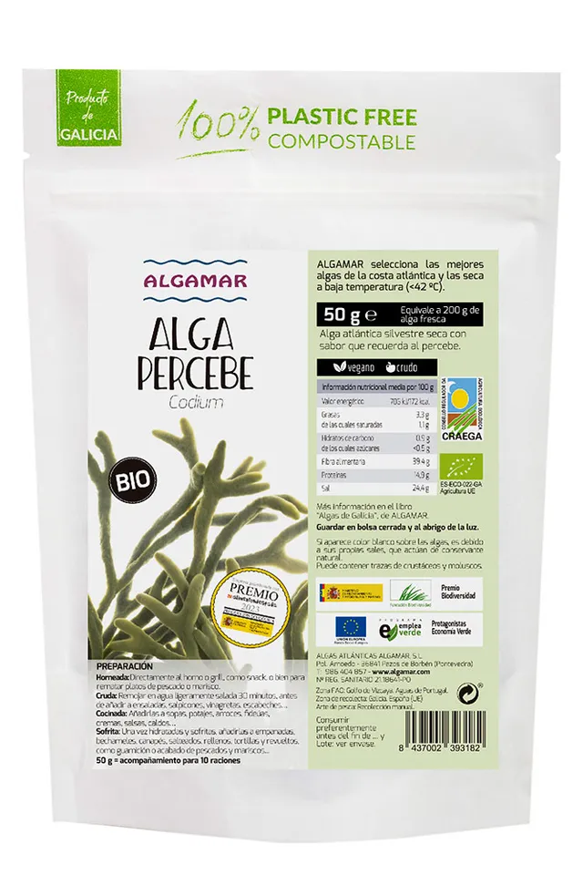 algamar-percebe-codium-alge-getrocknet-bio-meeresaroma image 1