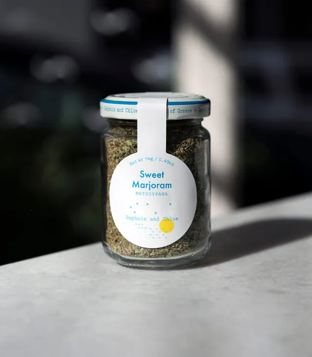 daphnis-and-chloe-sweet-marjoram-jar-majoran-getrocknet image 1