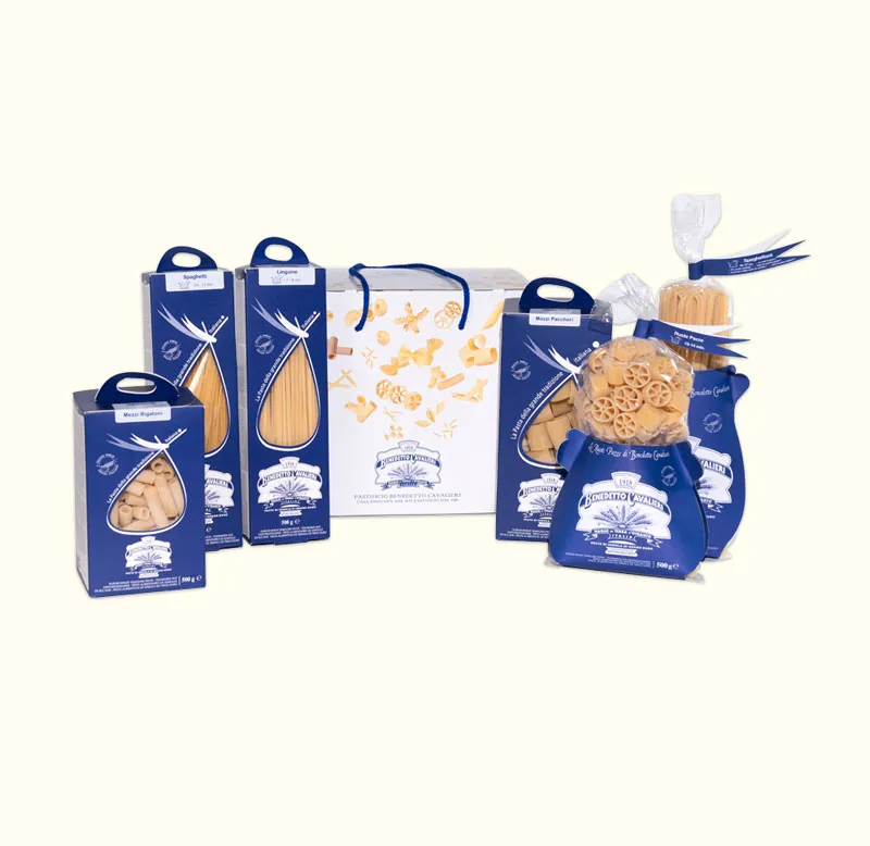 benedetto-cavalieri-i-grandi-classici-pasta-set-3-kg-geschenkbox image 1