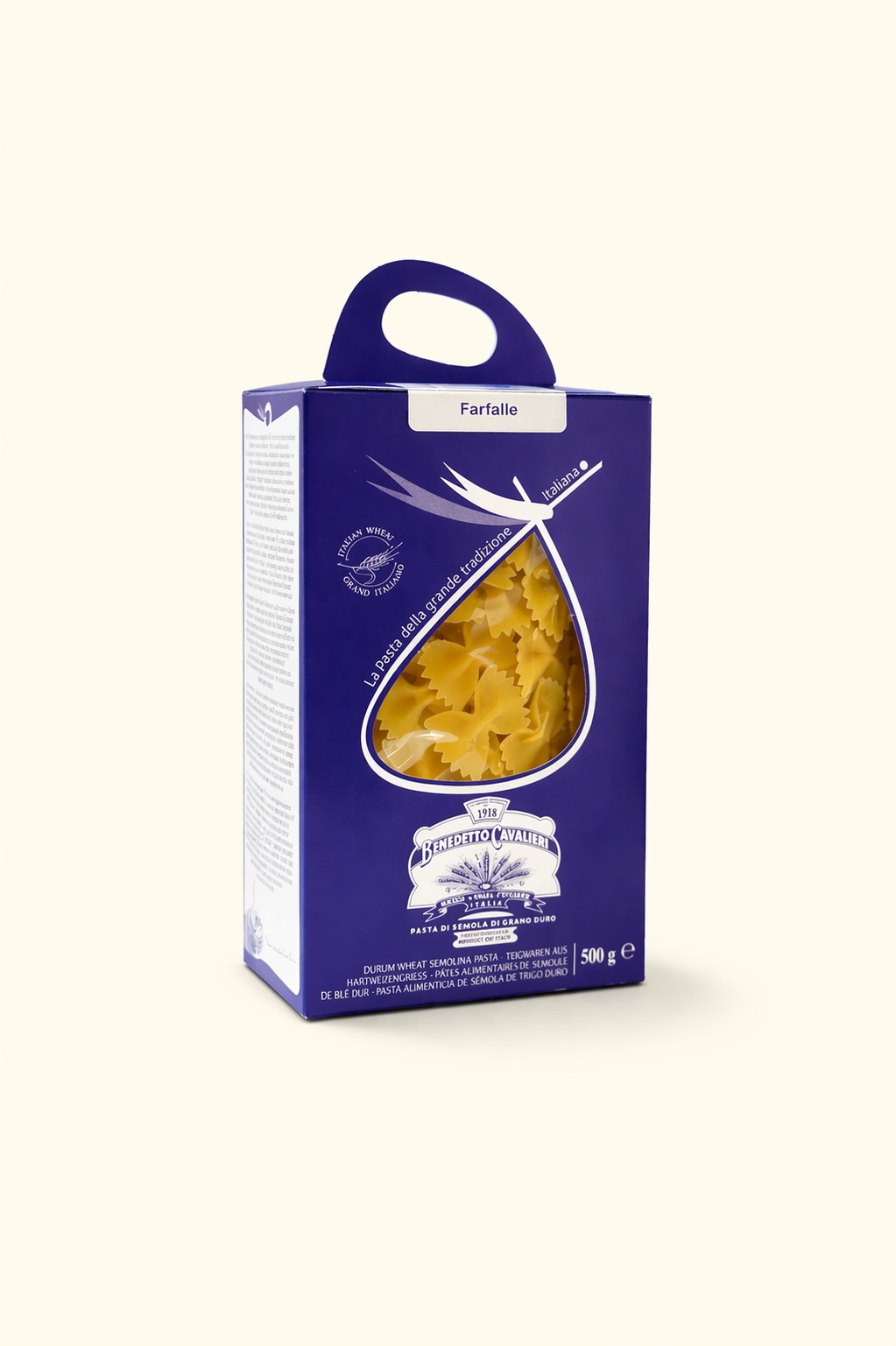 pastificio-benedetto-cavalieri-farfalle-nudeln-500g-schleifchen image 2