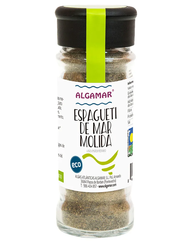 algamar-meeresspaghetti-gemahlen-bio-algenpulver-glas image 1