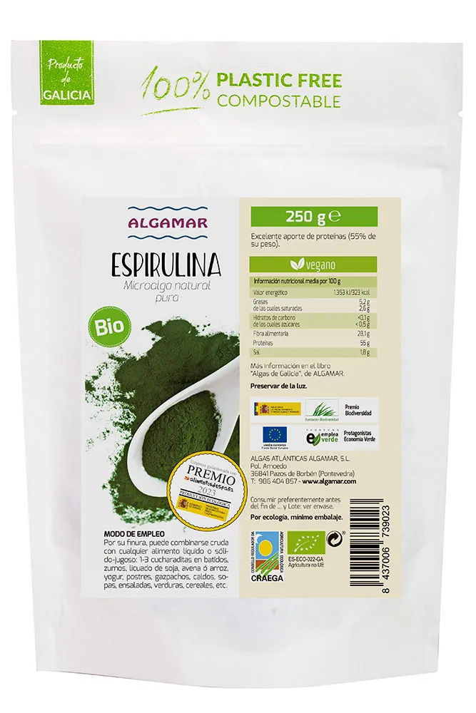 algamar-spirulina-bio-algenpulver-proteinreich-vegan image 1
