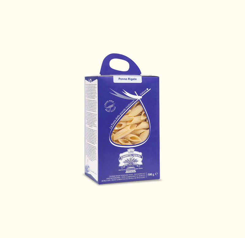 pastificio-benedetto-cavalieri-penne-rigate-nudeln-500g-14-rillen image 2