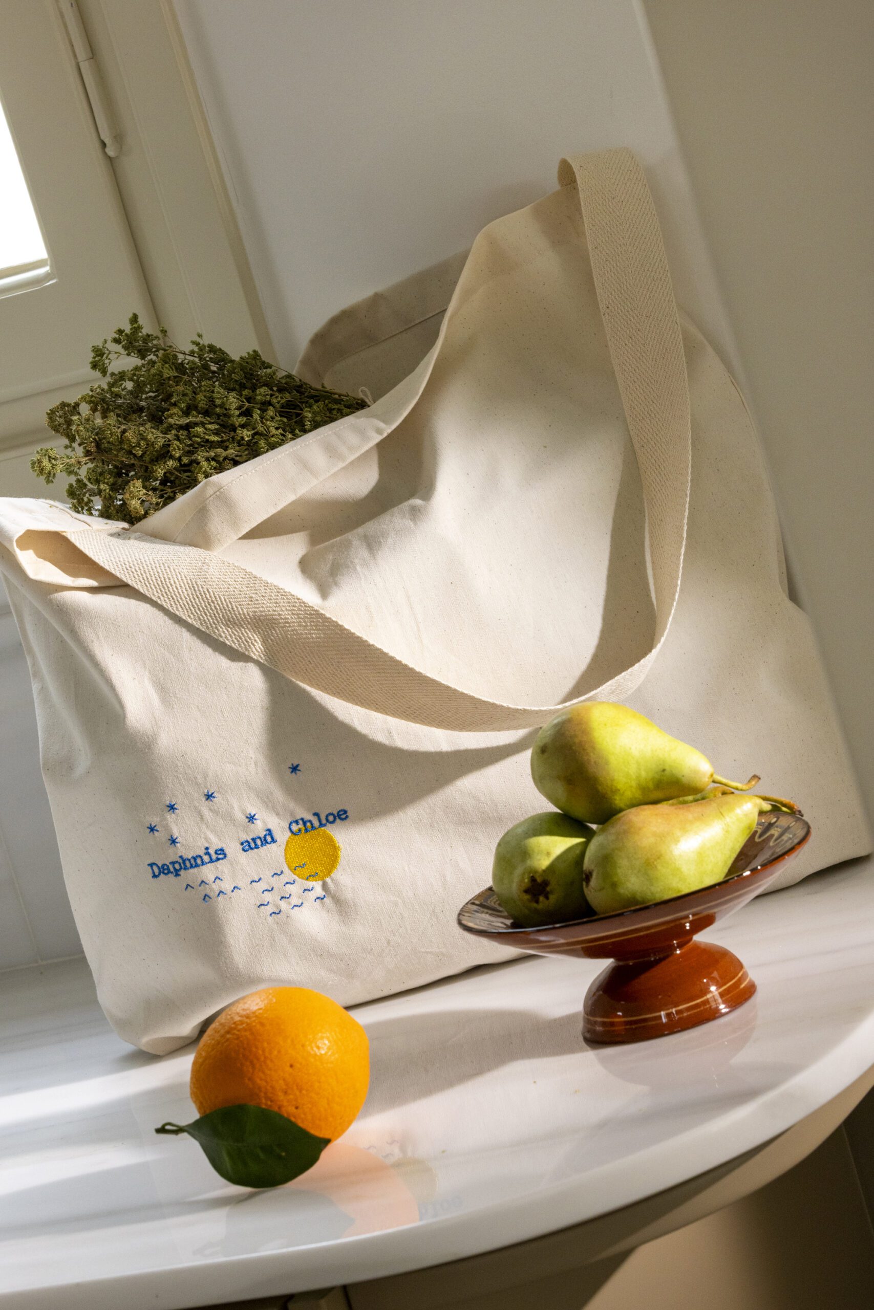 daphnis-and-chloe-gifting-the-market-tote-tasche-baumwolle image 1