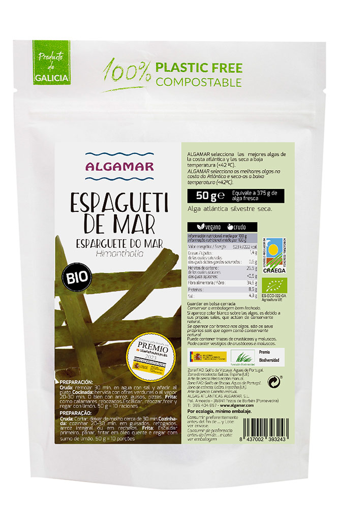 algamar-meeres-spaghetti-bio-algen-getrocknet-100g-eisenreich image 1